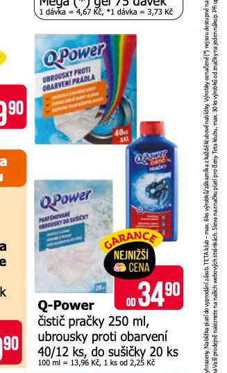 Q POWER UBROUSKY PROTI OBARVEN