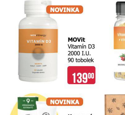 MOVIT VITAMN D3 2000 I.U.