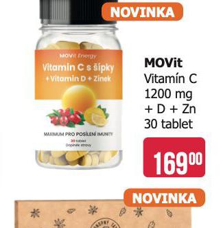 MOVIT VITAMN C  + D + ZN
