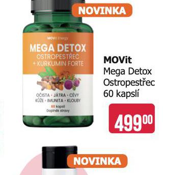 MOVIT MEGA DETOX OSTROPESTEC