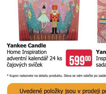YANKEE CANDLE HOME INSPIRATION ADVENTN KALEND