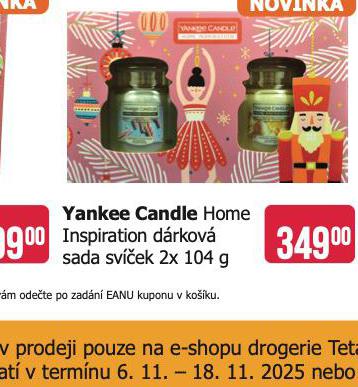YANKEE CANDLE HOME INSPIRATION DRKOV SADA SCEK