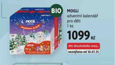 MOGLI ADVENTNÍ KALENDÁŘ PRO DĚTI