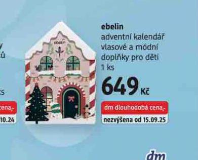EBELIN ADVENTNÍ KALENDÁŘ