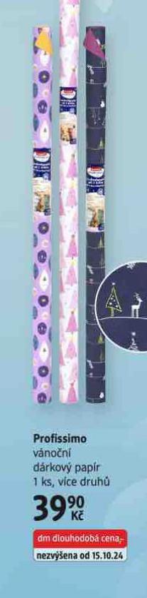 PROFISSIMO VÁNOČNÍ DÁRKOVÝ PAPÍR