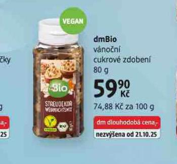 DMBIO VÁNOČNÍ CUKROVÉ ZDOBENÍ