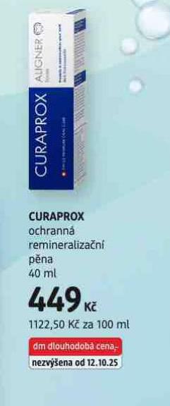 CURAPROX OCHRANNÁ REMINERALIZAČNÍ PĚNA