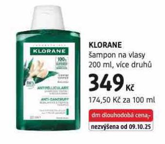 KLORANE ŠAMPON