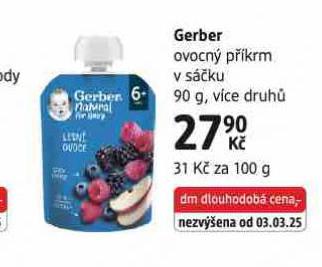 GEBER OVOCNÝ PŘÍKRM