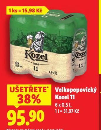 PIVO VELKOPOPOVICKÝ KOZEL 11