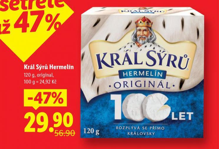 KRÁL SÝRŮ HERMELÍN