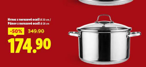 HRNEC Z NEREZOVÉ OCELI 20 CM