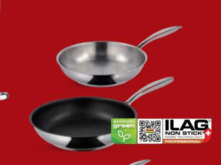 PÁNEV Z NEREZOVÉ OCELI 28 CM