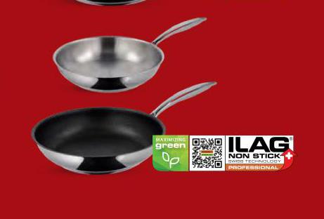 PÁNEV Z NEREZOVÉ OCELI 24 CM