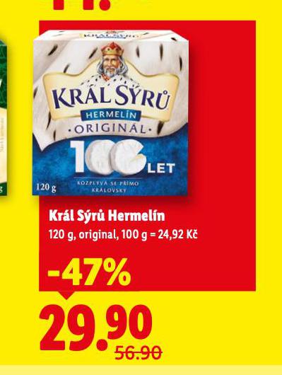 KRÁL SÝRŮ HERMELÍN