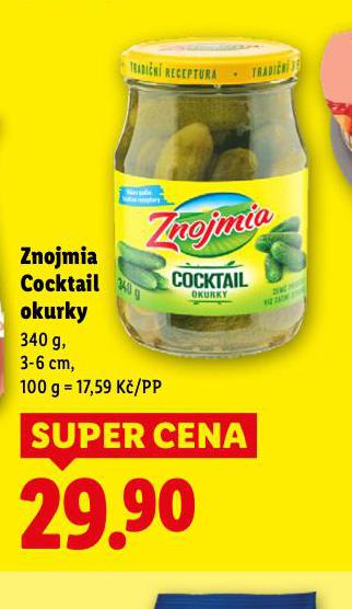 ZNOJMIA COCKTAIL OKURKY