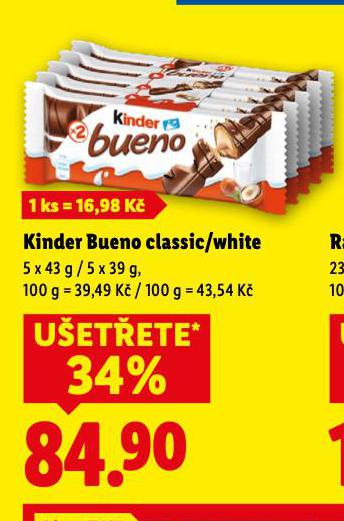 KINDER BUENO CLASSIC / WHITE
