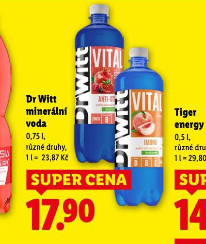 DR WITT MINERÁLNÍ VODA
