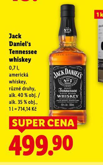 JACK DANIEL´S TENNESSEE WHISKEY