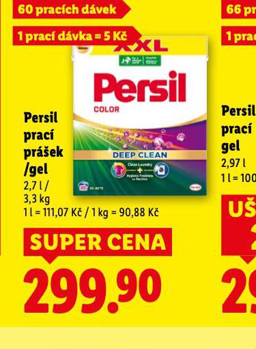PERSIL PRACÍ PRÁŠEK / GEL