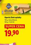 OPAVIA ZLATÉ OPLATKY