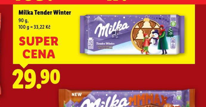 MILKA TENEDER WINTER