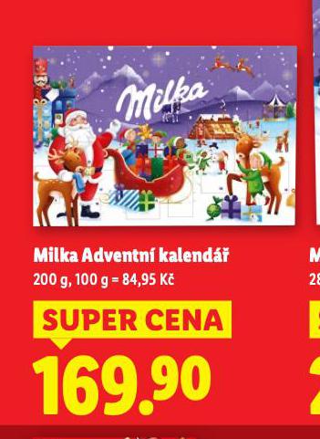 MILKA ADVENTNÍ KALENDÁŘ