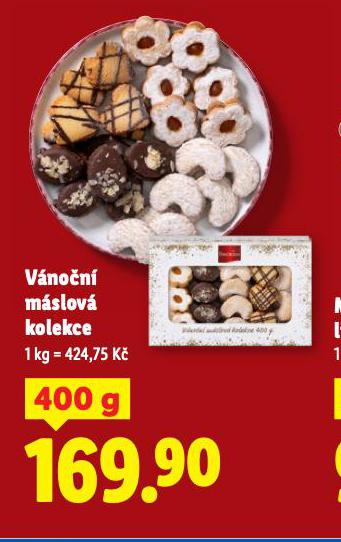 VÁNOČNÍ MÁSLOVÁ KOLEKCE