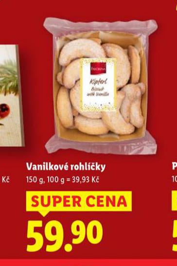 VANILKOVÉ ROHLÍČKY