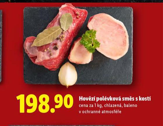 HOVĚZÍ POLÉVKOVÁ SMĚS S KOSTÍ