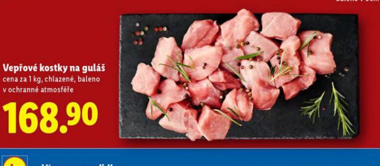 VEPŘOVÁ KOSTKY NA GULÁŠ