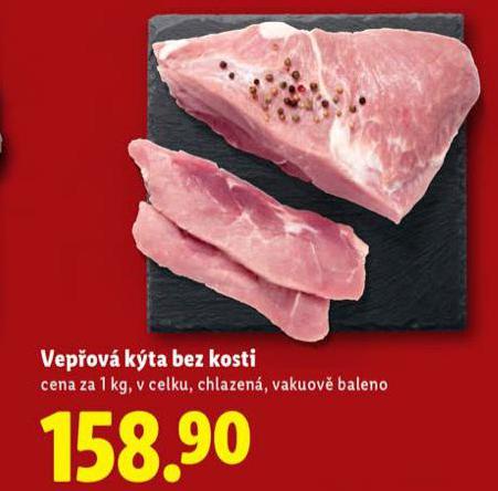 VEPŘOVÁ KÝTA BEZ KOSTI