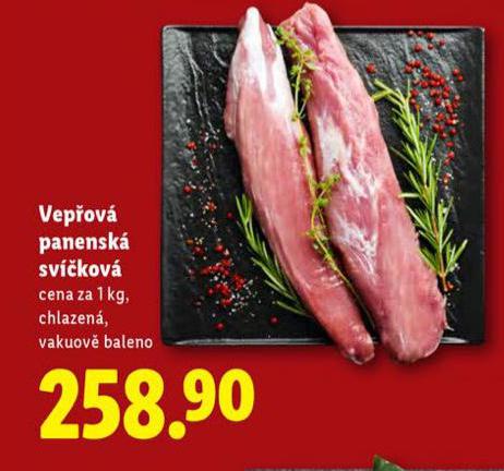 VEPŘOVÁ PANENSKÁ SVÍČKOVÁ