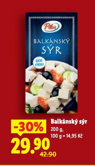 BALKÁNSKÝ SÝR