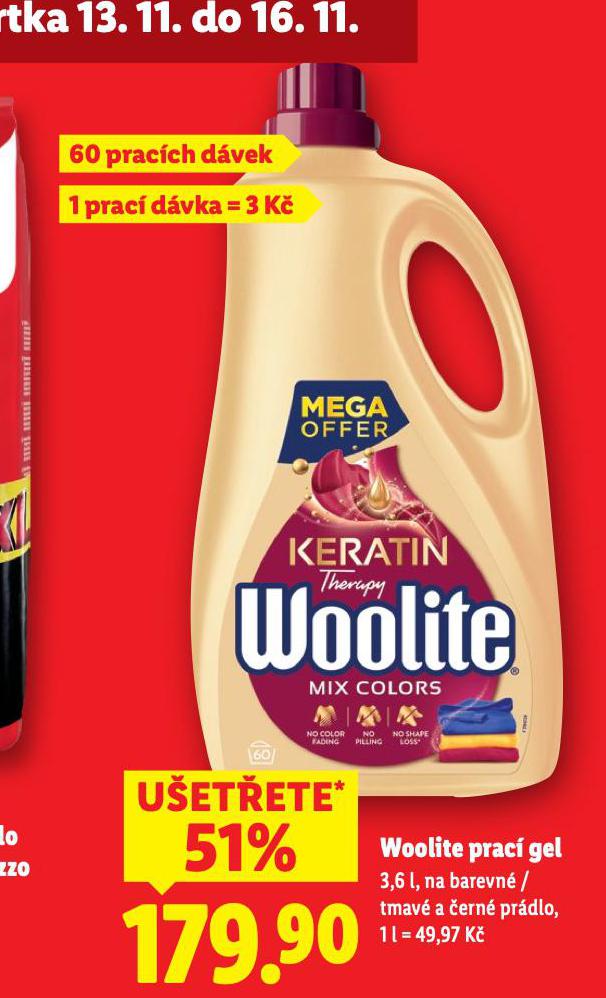 WOOLITE PRACÍ GEL