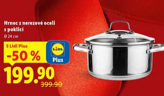 HRNEC Z NEREZOVÉ OCELI S POKLICÍ