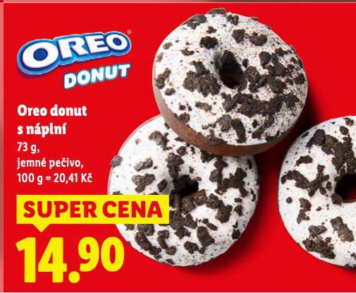 OREO DONUT S NÁPLNÍ