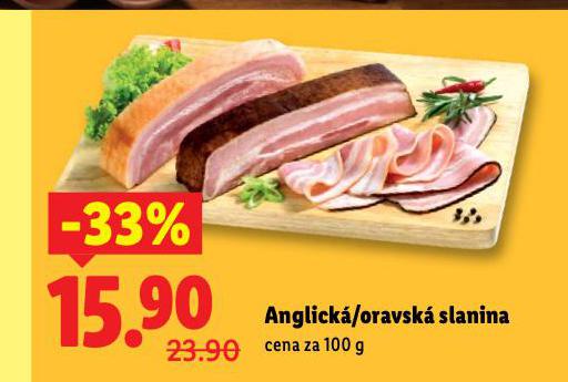 ANGLICKÁ SLANINA
