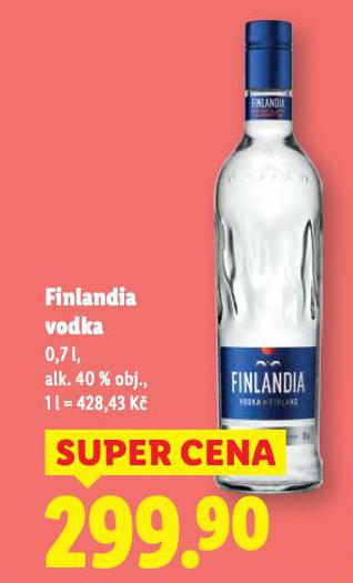 FINLANDIA VODKA