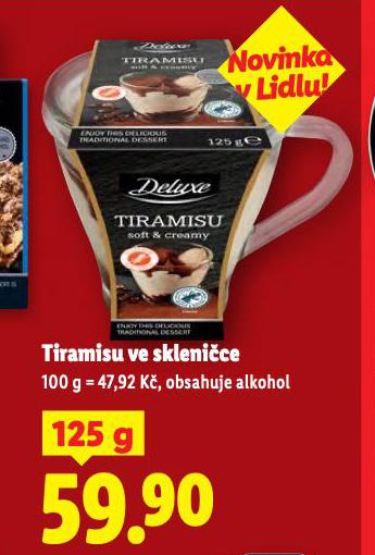 TIRAMISU VE SKLENICE