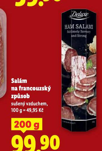 SALÁM NA FRANCOUZSKÝ ZPŮSOB