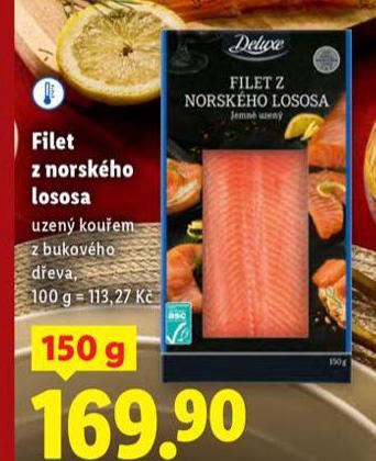 FILET Z NORSKÉHO LOSOSA