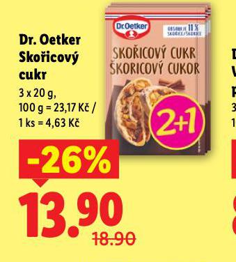 DR. OETKER SKOŘICOVÝ CUKR