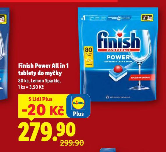 FINISH TABLETY DO MYČKY