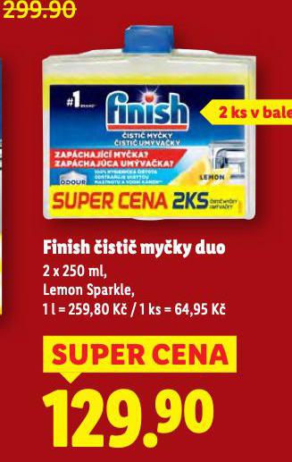 FINISH ČISTIČ MYČKY