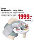 SMOBY DĚTSKÁ SEDAČKA S HRACÍM STOLKEM