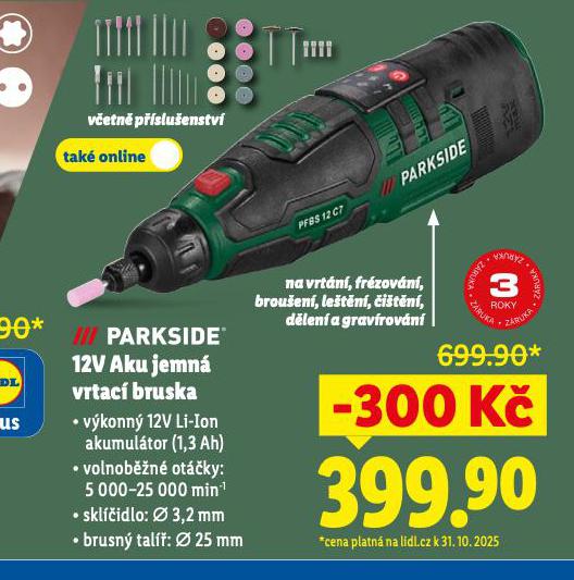 AKU JEMNÁ VRTACÍ BRUSKA