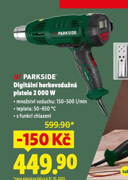 DIGITÁLNÍ HORKOVZDUŠNÁ PISTOLE