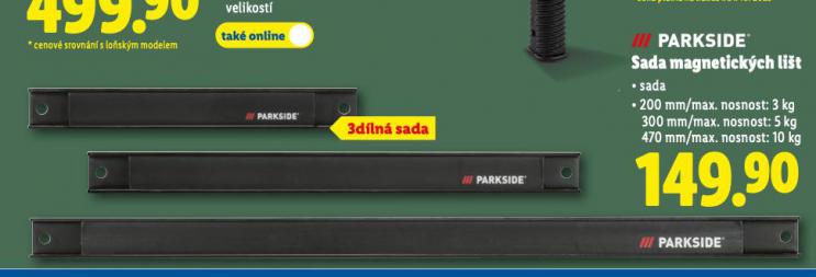 SADA MAGNETICKÝCH LIŠT