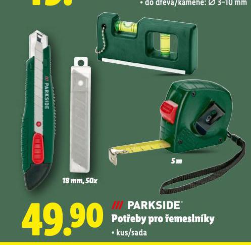 POTŘEBY PRO ŘEMESLNÍKY